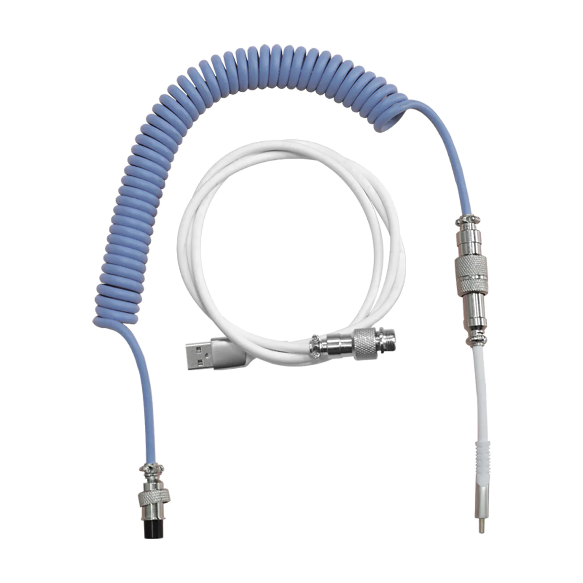 Cable Coiled Tipo Aviador Ajazz