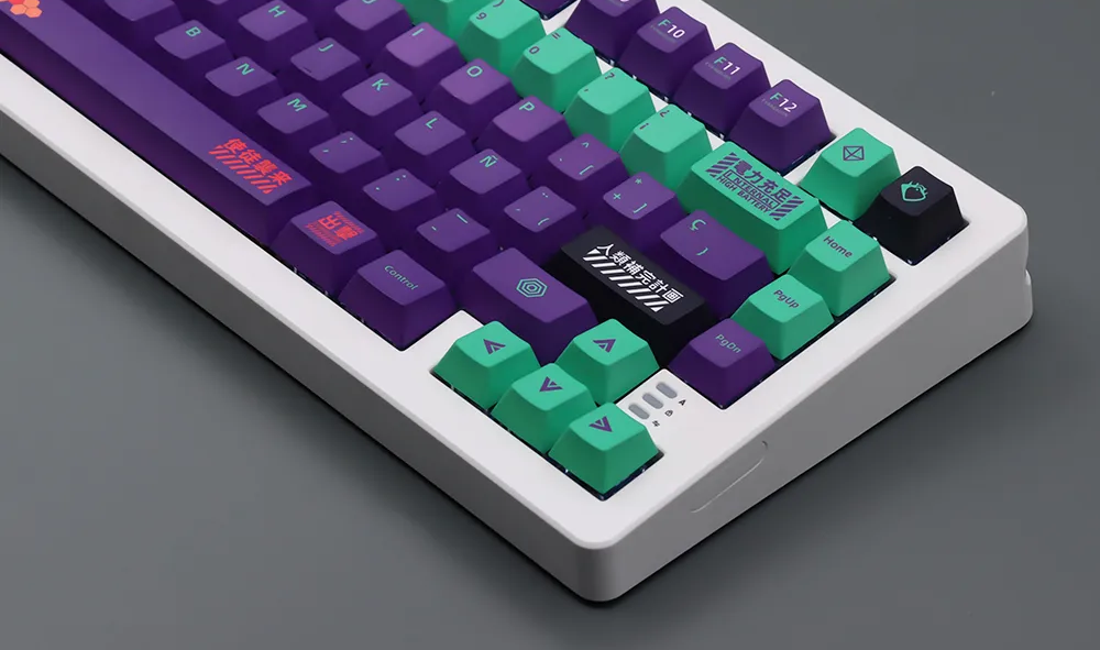 Eva 01 Keycaps (Spanish Layout)