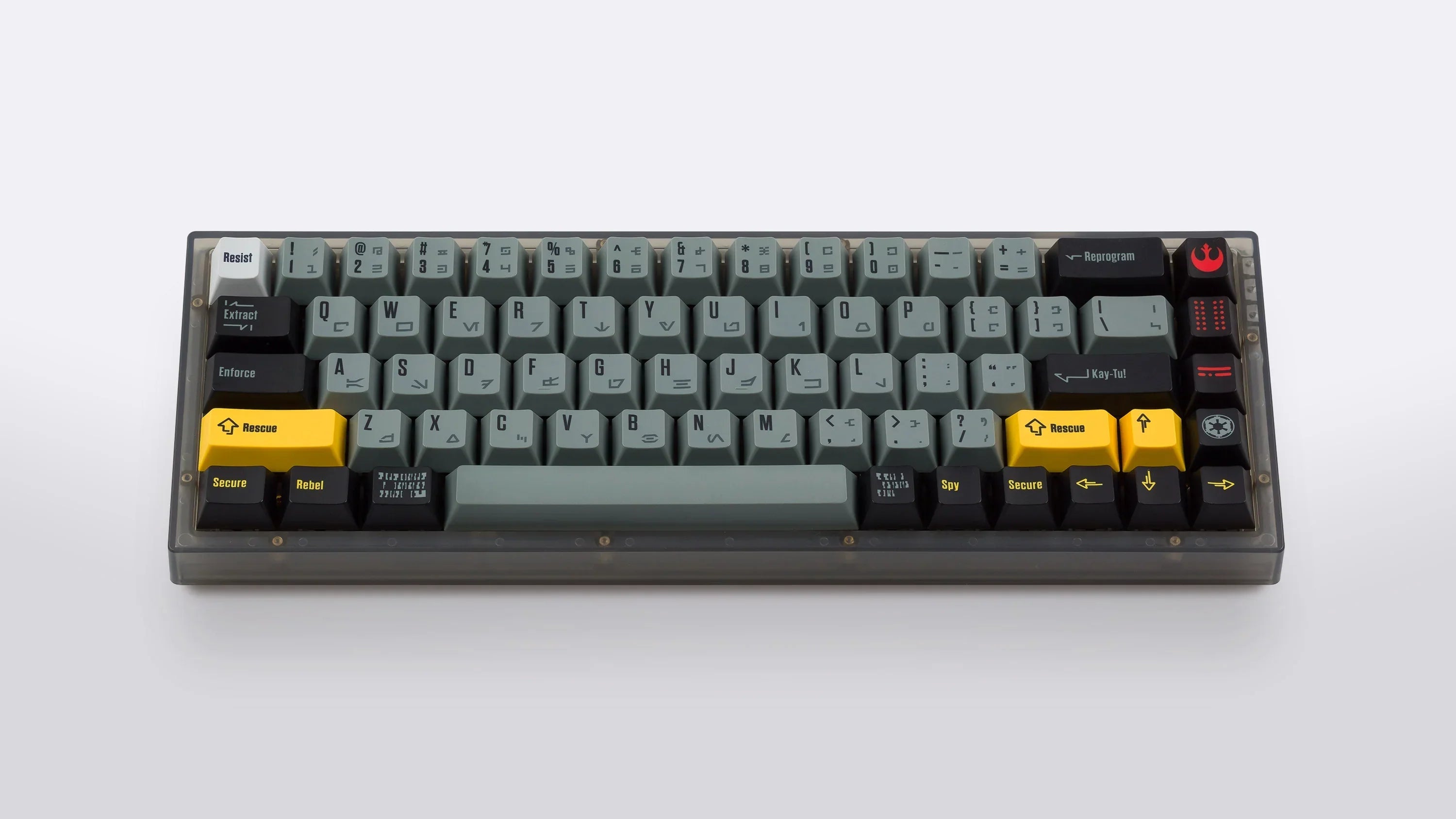 K-2SO™ - Cherry PBT Dyesub Keycaps – Fkey