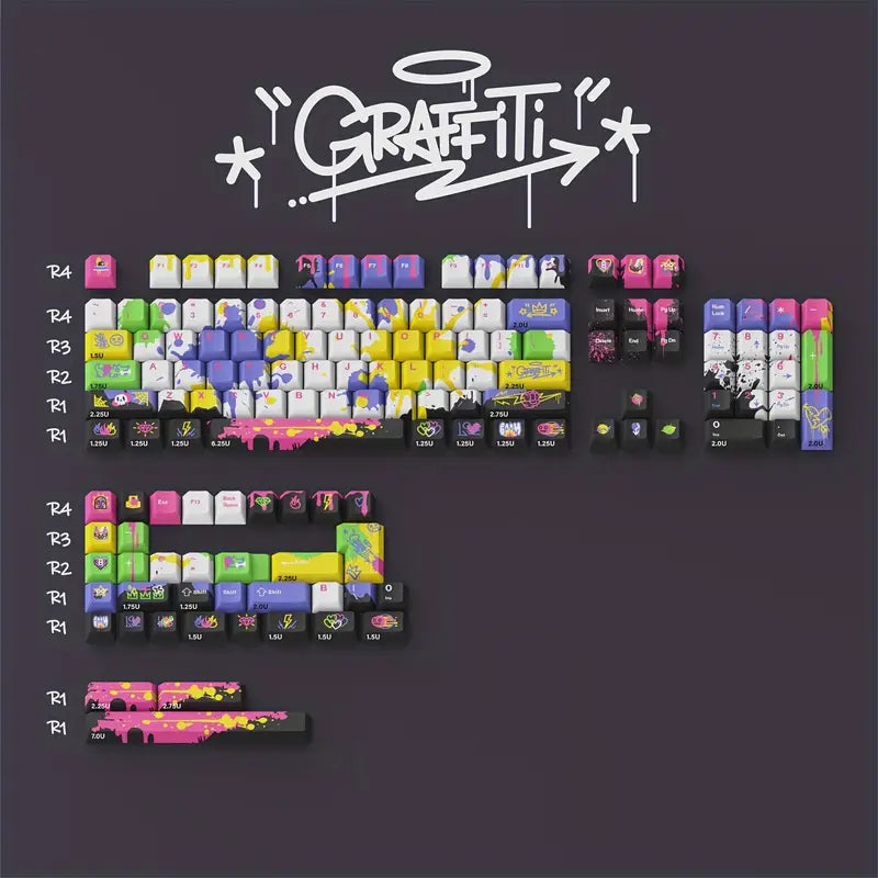 Graffiti Keycaps