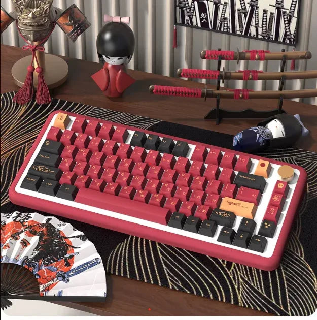 Backlit Samurai Keycaps Keycaps Samurai (Layout Español) – Fkey